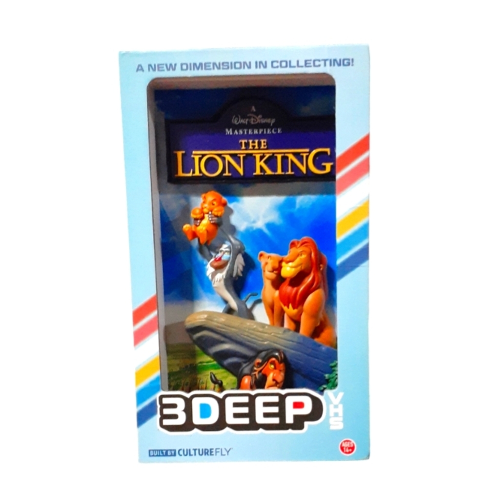 Culturefly 3DEEP VHS Movie Disney's The Lion King, 2024 Walmart Exclusive